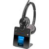 Poly Savi 8420 Office - Savi 8400 series - Headset - On-Ear - DECT / Bluetooth - kabellos - aktive Rauschunterdrückung - Schwarz - Zertifiziert für Microsoft Teams