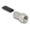 Delock - Antennenanschluss - F-Stecker (M) quetschen - RG-59
