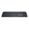 Logitech MX Keys Advanced Wireless Illuminated Keyboard - Tastatur - hinterleuchtet - kabellos - Bluetooth, 2.4 GHz - QWERTY - GB