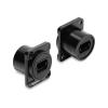 Delock - Modulare Eingabe - an Schalttafel montierbar - MPO - Schwarz