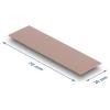 Delock Wärmeleitpad 70 x 20 x 0,75 mm für M.2 Module 3,0 W / mK - Silikonfrei
