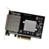 Startech Quad Port 10G SFP+ Netzwerkkarte - Intel XL710 Open SFP+ Converged Adapter - PCIe 10 Gigabit Ethernet Server NIC - 10GbE LWL LAN Karte - Dell PowerEdge HPE ProLiant (PEX10GSFP4I) - Netzwerkadapter - PCIe x8 - 10 Gigabit SFP+ x 4 - Schwarz