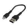 Startech 15cm USB auf Lightning-Kabel - Schwarz - Lightning-Kabel - USB männlich zu Lightning männlich - 15 cm - Schwarz