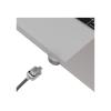 Compulocks Ledge Lock Adaptor for MacBook Pro 13" M1 & M2 with Combination Cable Lock Silve - Sicherheitsschlossadapter - mit Zahlenschloss - für Apple MacBook Pro 13.3 in (M1, M2)