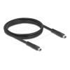 Delock - DisplayPort-Kabel - Mini DisplayPort (M) zu Mini DisplayPort (M) - DisplayPort 2.1 - 1.5 m - bis zu 80 Gbps Datenübertragungsrate, 16K bei 60 Hz Unterstützung - Schwarz
