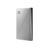 WD My Passport Ultra WDBC3C0010BSL - Festplatte - verschlüsselt - 1 TB - extern (tragbar) - USB 3.0 (USB-C Steckverbinder) - 256-Bit-AES - Silber