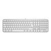 Logitech Master Series MX Keys S for Mac - Tastatur - full size - hinterleuchtet - kabellos - Bluetooth LE - QWERTZ - Deutsch - Pale Gray