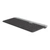 Logitech Slim Multi-Device K580 - Tastatur - kabellos - Bluetooth, 2.4 GHz - Pan-Nordic - Graphite