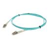 AddOn 5m LC OM4 Aqua Patch Cable - Patch-Kabel - LC / PC Multimode (M) zu LC / PC Multimode (M) - 5 m - 5 m - Glasfaser - Duplex - 50 / 125 Mikrometer - OM4 - halogenfrei - Aquamarin