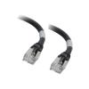 Kabel / Cat6a Shielded Patch 2 m Black