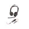 Poly Blackwire 5220 - Headset - On-Ear - kabelgebunden - USB-C, 3,5 mm Stecker - Schwarz - Zertifiziert für Skype für Unternehmen, Cisco Jabber Certified, Avaya Certified, Zertifiziert für Microsoft Teams, Zoom Certified, UC-zertifiziert, Works With