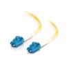 C2G LC-LC 9 / 125 OS1 Duplex Singlemode PVC Fiber Optic Cable (LSZH) - Patch-Kabel - LC Single-Modus (M) zu LC Single-Modus (M) - 15 m - 15 m - Glasfaser - Duplex - 9 / 125 Mikrometer - OS1 - halogenfrei - Gelb