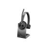 Poly Voyager 4310 - Voyager 4300 UC series - Headset - On-Ear - Bluetooth - kabellos, kabelgebunden - USB-C - Schwarz - Zertifiziert für Microsoft Teams, Zoom Certified - Replaces Poly SKU 218474-01