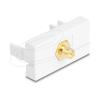 Delock - Easy 45 - Einrastmodul - RP-SMA weiblich - einfach - weiß