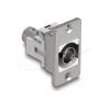 Delock - Modularer Einschub (Kopplung) - F-Stecker - Silber, weiß