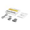 StarTech.com USB 2.0 auf Seriell RS232 / DB9 / DB25 Adapterkabel - St / St - USB zu Seriell Adapter / Konverter Kabel - Serieller Adapter - USB 2.0 - Grau