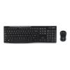 Logitech Wireless Combo MK270 - Tastatur-und-Maus-Set - drahtlos - 2.4 GHz - EER