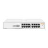 HPE Aruba InstantOn (IOn) Switch 1430-16G, 16x 1G RJ45 Ports, Unmanaged, Lüfterlos, internes Netzteil, lebenslange Garantie