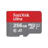 SanDisk Ultra - Flash-Speicherkarte (microSDXC-an-SD-Adapter inbegriffen) - 256 GB - A1 / UHS Class 1 / Class10 - microSDXC UHS-I