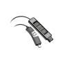 Poly DA85 - Headset-Kabel - USB, 24 pin USB-C männlich zu Quick Disconnect männlich - 1.3 m - für OMEN 40L by HP GT21-1026nd, Poly DA70, DA75, DA80, DA85-M - Replaces Poly SKU 218267-01