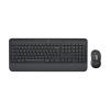 Logitech Signature MK650 Combo for Business - Tastatur-und-Maus-Set - kabellos - Bluetooth LE - QWERTZ - Ungarisch - Graphite