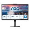 AOC Value-line 24V5CW / BK - V5 series - LED-Monitor - 61 cm (24") (23.8" sichtbar) - 1920 x 1080 Full HD (1080p) @ 75 Hz - IPS - 300 cd / m² - 1000:1 - 4 ms - HDMI, DisplayPort, USB-C - Lautsprecher - Schwarz