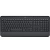 Logitech Signature K650 - Tastatur - kabellos - Bluetooth 5.1 - QWERTZ - Tschechisch - Graphite