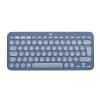 Logitech K380 Multi-Device Bluetooth Keyboard for Mac - Tastatur - kabellos - Bluetooth 3.0 - QWERTY - Italienisch - Blueberry