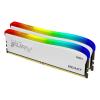 Kingston FURY Beast - RGB Special Edition - DDR4 - Kit - 32 GB: 2 x 16 GB - DIMM 288-PIN - 3600 MHz / PC4-28800 - CL18 - 1.35 V - ungepuffert - non-ECC - weiß