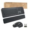 Logitech MX Keys Combo for Business - Tastatur-und-Maus-Set - hinterleuchtet - kabellos - Bluetooth LE - QWERTZ - Deutsch - Graphite