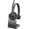 Poly Voyager 4310 - Voyager 4300 UC series - Headset - On-Ear - Bluetooth - kabellos, kabelgebunden - USB-C - Schwarz - Zertifiziert für Microsoft Teams