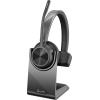 Poly Voyager 4310 - Voyager 4300 UC series - Headset - On-Ear - Bluetooth - kabellos, kabelgebunden - USB-C - Schwarz - Zoom Certified, Zertifiziert für Microsoft Teams