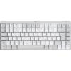 Logitech Master Series MX Mechanical Mini for Mac - Tastatur - hinterleuchtet - kabellos - Bluetooth LE - QWERTZ - Deutsch - Tastenschalter: Tactile Quiet - Pale Gray