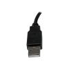 StarTech.com USB 2.0 Verlängerung 15cm - USB-A Verlängerungskabel Stecker auf Buchse - Schwarz - USB-Verlängerungskabel - USB (M) zu USB (W) - USB 2.0 - 15 cm - Schwarz - für P / N: 35FCREADBU3, MSDREADU2OTG, SU2DUPERA11, USB56KEMH2, USBDUP15, USBDUPE1