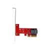 x4 PCIe to SFF-8643 Adapter for PCIe NVMe U.2 SSD