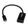 StarTech.com Mini DisplayPort auf HDMI 4k @ 30Hz Adapter - DP 1.2 zu HDMI Audio Video Konverter für MacBook Pro / Air - Weiß - Videokonverter - DisplayPort - HDMI - Schwarz