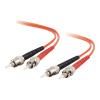 C2G ST-ST 62.5 / 125 OM1 Duplex Multimode PVC Fiber Optic Cable (LSZH) - Patch-Kabel - ST multi-mode (M) zu ST multi-mode (M) - 15 m - 15 m - Glasfaser - Duplex - 62,5 / 125 Mikrometer - OM1 - halogenfrei - orange