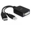 Adapter DisplayPort 1.1 male > DVI female Active black Delock