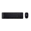 Logitech Wireless Combo MK220 - Tastatur-und-Maus-Set - kabellos - 2.4 GHz - Italienisch - Dunkelgrau