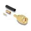 Delock - Antennenanschluss - SMA (M) quetschen - RG-174 / RG-316