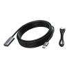 Vision - USB-Verlängerungskabel - USB Typ A (W) zu USB Typ A (M) - USB 3.0 - 5 m - Schwarz