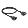 Netzwerk Verlängerungskabel S / FTP RJ45 Buchse, 1 m