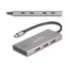 Delock - Hub - 10 Gbps, mit Power Delivery 80 Watt - 4 x USB-C 3.2 Gen 2 + 3 x USB 3.2 Gen 2 - Desktop