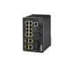 Cisco Industrial Ethernet 2000 Series - Switch - managed - 8 x 10 / 100 + 2 x Kombi-Gigabit-SFP - an DIN-Schiene montierbar
