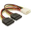 Delock - Stromkabel - SATA-Stromstecker (M) zu interne Stromversorgung, 4-polig (M) - 10 cm - für Delock PCI Express Card