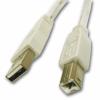 C2G 6.6ft USB to USB B Cable - USB A to USB B - USB 2.0 - White - M / M - USB-Kabel - USB (M) zu USB Typ B (M) - USB 2.0 - 2 m - weiß