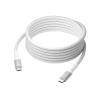dbramante1928 IT - USB-Kabel - USB-C (M) zu USB-C (M) - 3 m - USB-Stromversorgung (100 W), braided - weiß