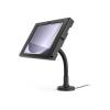 Compulocks Surface Pro 8-11 Apex Enclosure Flex Arm Mount - Aufstellung - extending flexible arm - für Tablett - Neigen - verriegelbar - Metallrahmen - Schwarz - für Microsoft Surface Pro 8, Pro 9