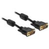 Delock - DVI-Kabel - DVI-D (M) zu DVI-D (M) - 2 m - Schwarz