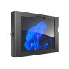 Compulocks Surface GO 1-4 Gen Apex Secured Enclosure - Gehäuse - freiliegende Front- / Rückkamera und Sensoren - für Tablett - gesichert - verriegelbar - Metallrahmen - Schwarz - für Microsoft Surface Go, Go 2, Go 3, Go 4 for Business
